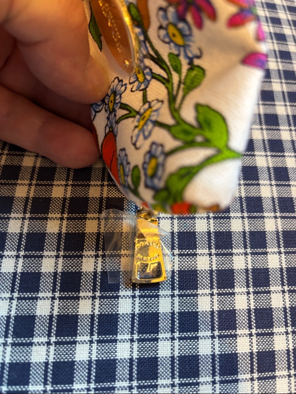 COACH Floral Small Zip Pouch - Picture 4 of 9
